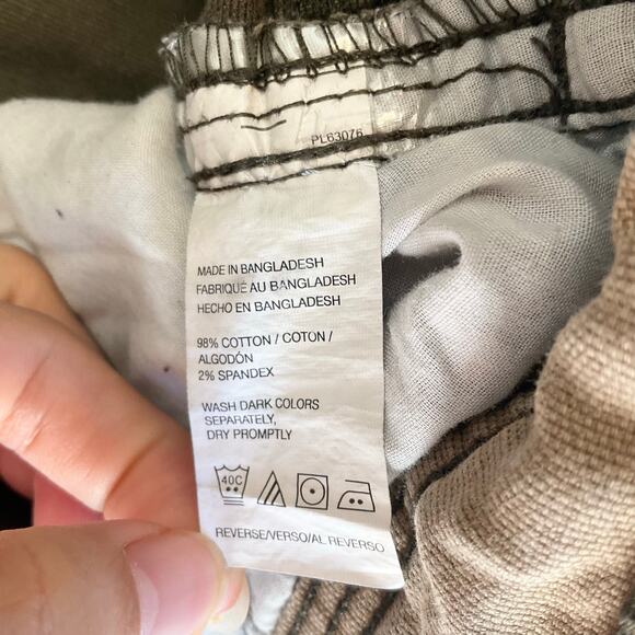 G.H. Bass & Co. Men Canvas Work Pants Size 42x30 Taupe Brown Utility Straight - Picture 8 of 13